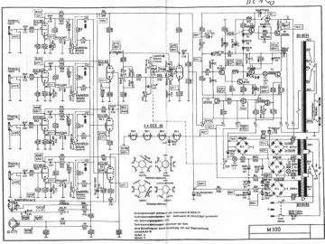 Klemt Echolette M100 schematic circuit diagram